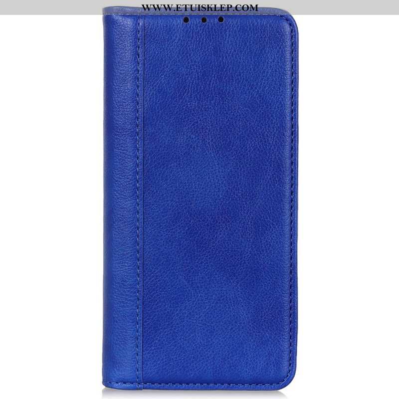 Etui Na Telefon do Sony Xperia Pro-I Etui Folio Elegancka Dwoina Skóry Liczi